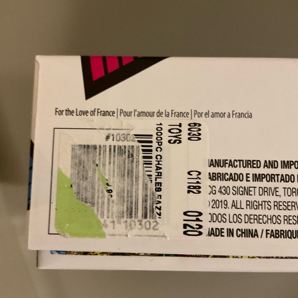 Charles Fazzino Puzzle - For the Love of France - Picture 2 of 2